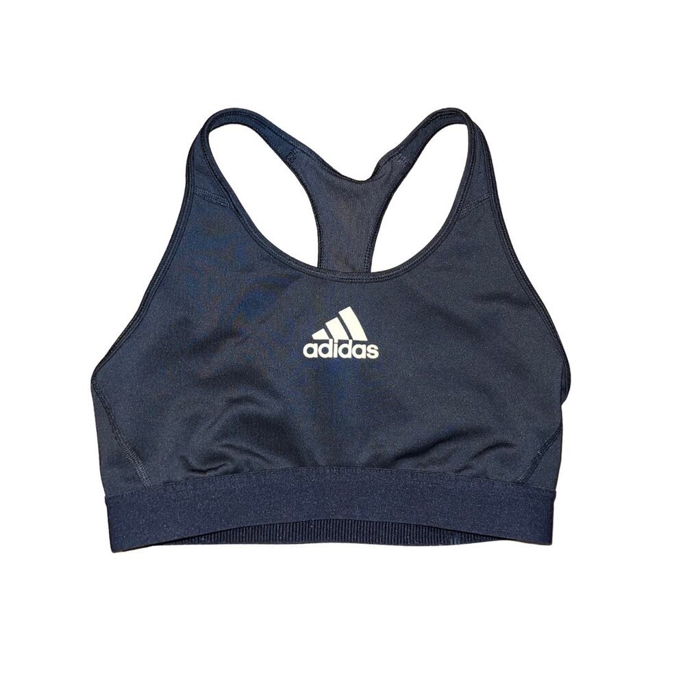 Adidas Techfit Support Wireless Sports Bra SZ M Running Athletic Activewear Gym
